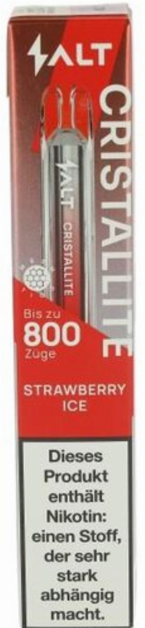 SALT Cristallite Strawberry Ice E-Zigarette 20mg