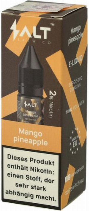 Salt Liquid Mango Pineapple 20mg/ml 10ml