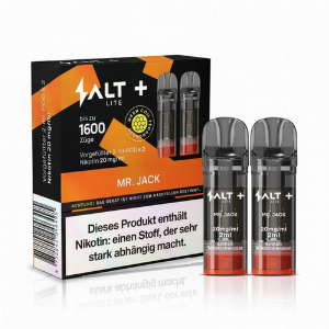 Salt Plus Lite Mr. Jack Prefilled Pods 2x2ml 20mg