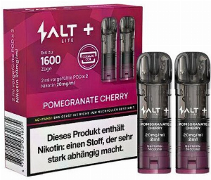 Salt Plus Lite Pomegranate Cherry Prefilled Pods 2x2ml 20mg