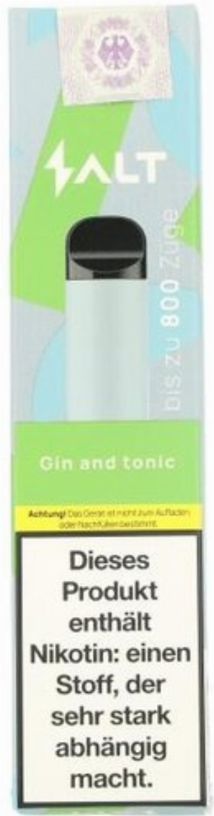 Salt Switch Gin and tonic Einweg E-Zigarette 20mg