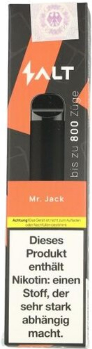 Salt Switch Mister Jack Einweg E-Zigarette 20mg