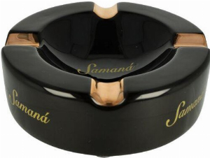 Samana Zigarrenaschenbecher Schwarz
