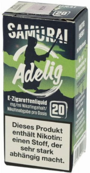 Samurai Adelig Kaktus Energy Nikotinsalz Liquid 10ml 20mg