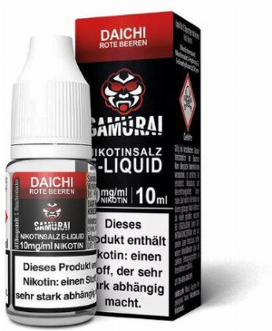 Samurai Nikotinsalz Liquid Daichi Rote Beeren 20mg
