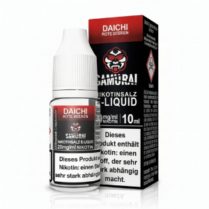Samurai Nikotinsalz Liquid Daichi Rote Beeren 20mg