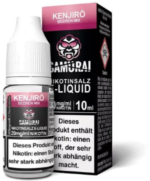 Samurai Nikotinsalz Liquid Kenjiro Beeren Mix 20mg