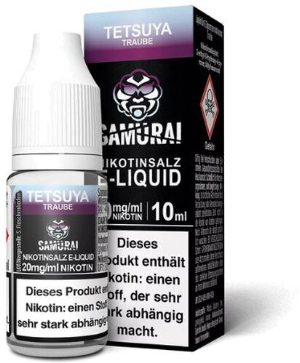 Samurai Nikotinsalz Liquid Tetsuya Traube 20mg