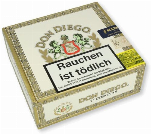 Don Diego Classic Corona Zigarren 25 Stk.