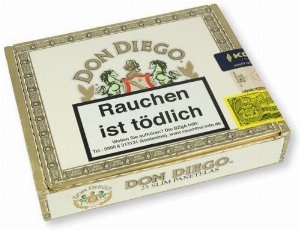 Don Diego Classic Slim Panatela Zigarren 25 Stk.