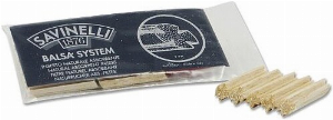 Savinelli Balsaholzfilter für Pfeife 9mm 15Stk.