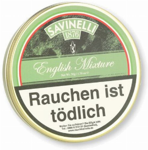 Savinelli English Mixture Pfeifentabak 50g Dose
