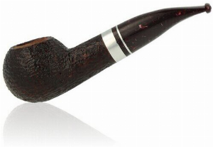 Savinelli Pfeife Bacco Rustic 321, rot