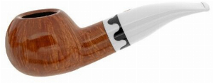Savinelli Pfeife Balanzone Light 320 Hellbraun
