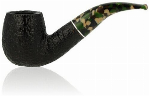 Savinelli Pfeife Camouflage Rustic 616, schwarz