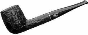 Savinelli Pfeife ALLIGATOR Black 128