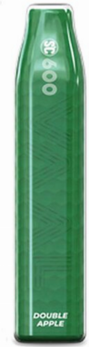 SC 600 Einweg E-Shisha Double Apple 17mg
