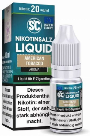 SC Nikotinsalz Liquid American Tobacco 20mg