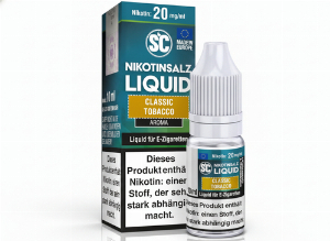SC Nikotinsalz Liquid Classic Tobacco (ehemals Tobacco Gold) 10mg