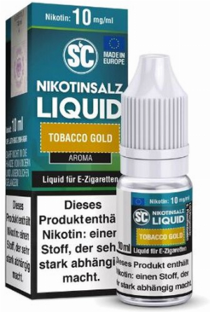 SC Nikotinsalz Liquid Tobacco Gold 10mg