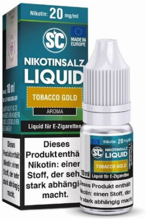 SC Nikotinsalz Liquid Tobacco Gold 20mg