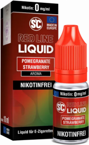 SC Red Line Liquid Pomegranate Strawberry 0mg