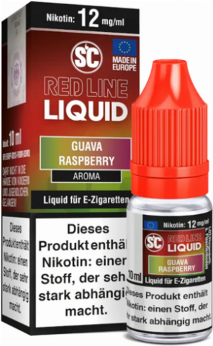 SC Red Line Nikotin Liquid Guava Raspberry 12mg