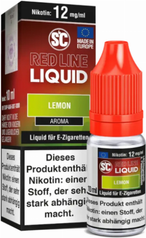 SC Red Line Nikotin Liquid Lemon 12mg