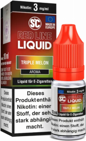 SC Red Line Nikotin Liquid Triple Melon 3mg