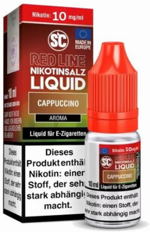 SC Red Line Nikotinsalz Liquid Cappuccino 10mg