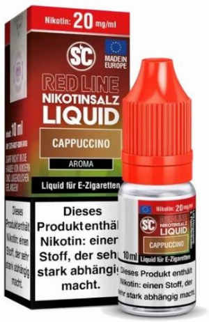 SC Red Line Nikotinsalz Liquid Cappuccino 20mg
