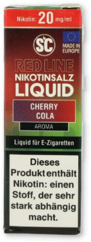 SC Red Line Nikotinsalz Liquid Cherry Cola 20mg
