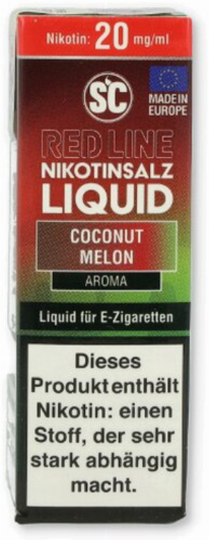 SC Red Line Nikotinsalz Liquid Coconut Melon 20mg