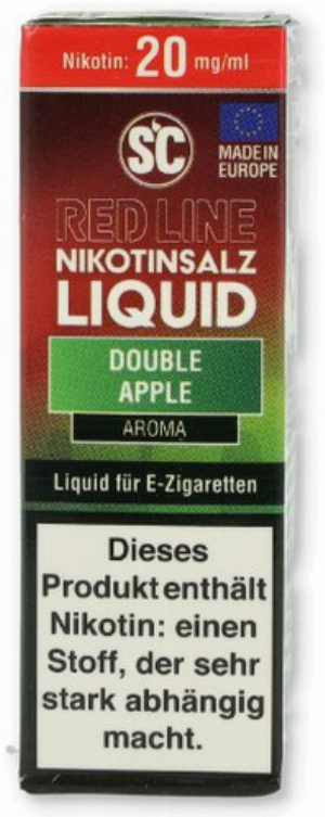 SC Red Line Nikotinsalz Liquid Double Apple 20mg