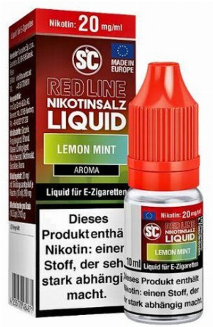 SC Red Line Nikotinsalz Liquid Lemon Mint 20mg