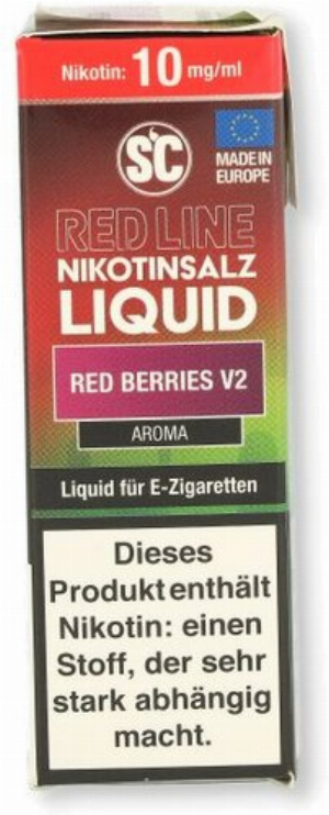 SC Red Line Nikotinsalz Liquid Red Berries 10mg