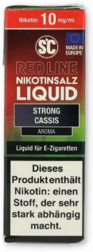SC Red Line Nikotinsalz Liquid Strong Cassis 10mg