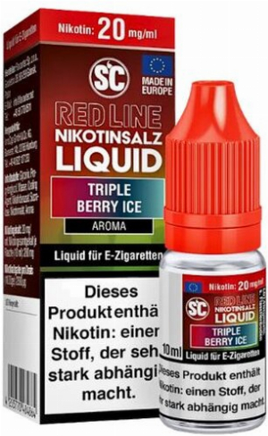SC Red Line Nikotinsalz Liquid Triple Berry Ice 20mg