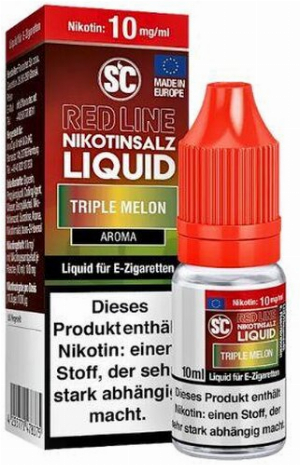 SC Red Line Nikotinsalz Liquid Triple Melon 10mg