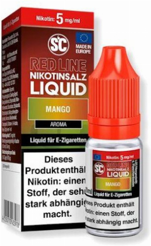 SC Red Line Nikotinsalzliquid Mango 5mg