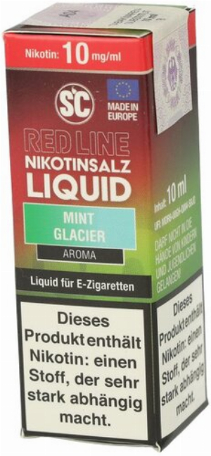 SC Red Line Nikotinsalzliquid Mint Glacier 10mg