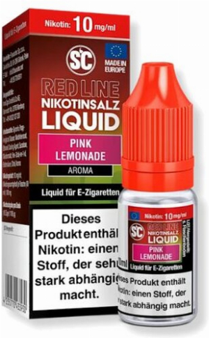 SC Red Line Nikotinsalzliquid Pink Lemonade 10mg