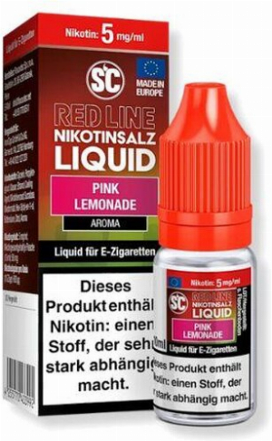 SC Red Line Nikotinsalzliquid Pink Lemonade 5mg