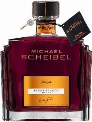 Scheibel Likör Prune-Brandy 35% Vol. Holz Feuer Brand