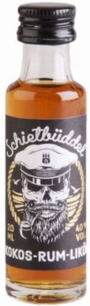 Schietbüddel Kokos Rum Likör 40% 20ml