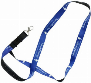 Tabak Brucker Schlüsselanhänger Blau/Schwarz 1Stk.