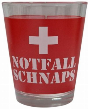 Schnapsglas NOTFALL SCHNAPS 4cl