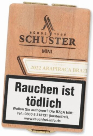 Schuster Mini 2022 Arapiraca Brazil Zigarillos 14 Stk.