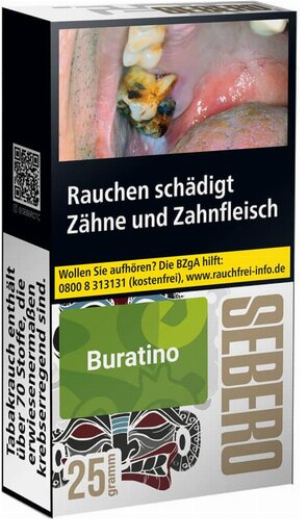 SEBERO Buratino Wasserpfeifentabak 25g