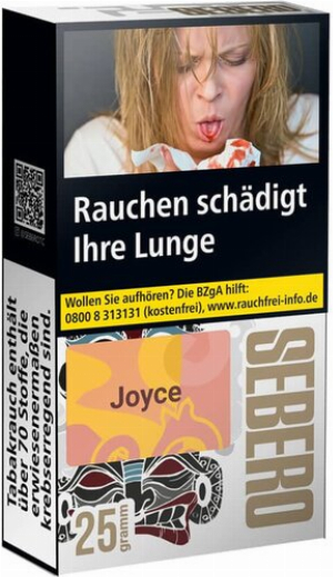 SEBERO Joyce Wasserpfeifentabak 25g